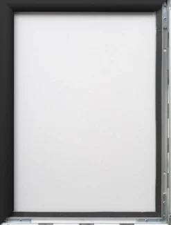 Stewart Superior A4 Kliklijst Hangend Zwart Aluminium BLACKA4 21 (B) x 2,1 (D) x 29,7 (H) cm