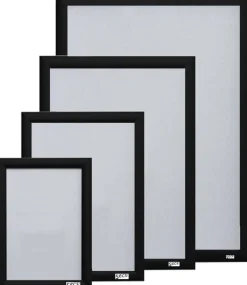 Stewart Superior Kliklijst Aluminium 650 (B) x 12 (D) x 900 (H) mm Wandmontage