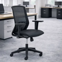 Tekna Ergonomische stoel Synchroonmechanisme Mesh 3D armleuning Zwart