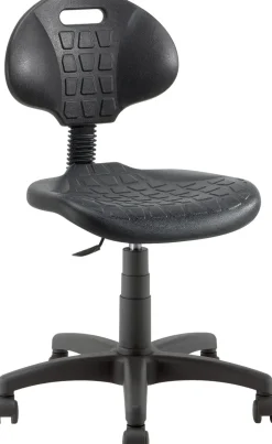 Teknik 01 Stoel Kunststof Zonder armleuning Zwart 110 kg 680 x 680 x 960 mm 5 Wieltjes