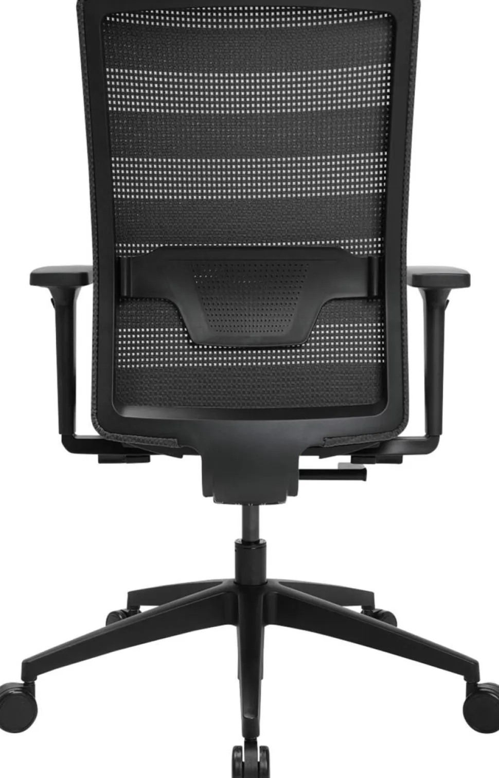 TOPSTAR Airwork Bureaustoel Synchroonmechanisme In hoogte verstelbare armleuning In hoogte verstelbare zitting Zwart 110 kg