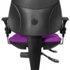 TOPSTAR Ergonomische stoel Permanent Contact Stof In hoogte verstelbare armleuning Paars 110 kg Point 70