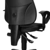 TOPSTAR Ergonomische stoel Permanent Contact Stof In hoogte verstelbare armleuning Zwart 110 kg Point 60