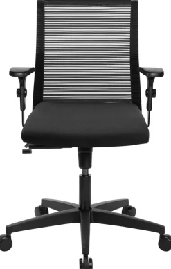 TOPSTAR Kantoorstoel Knie kanteling In hoogte verstelbare armleuning In hoogte verstelbare zitting Zwart 110 P4 440 x 550 mm