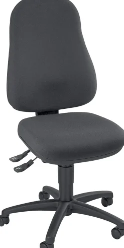 TOPSTAR Point 60 Bureaustoel Permanent Contact Stof Optionele armleuning Antraciet 110 kg