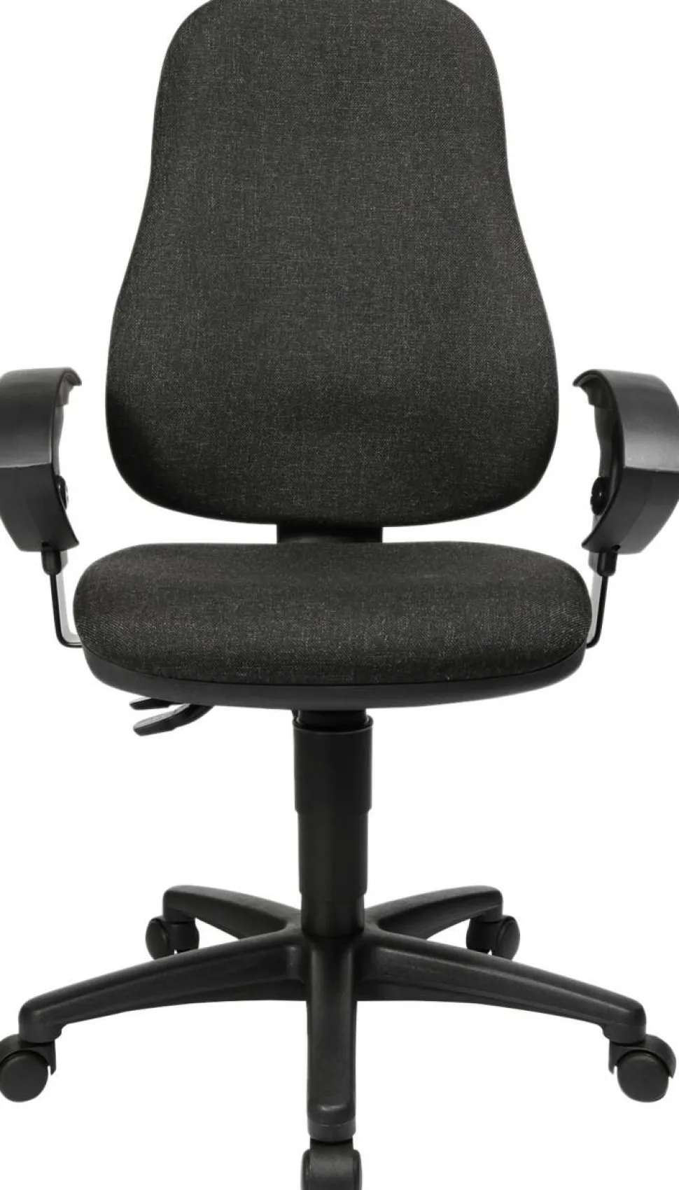 TOPSTAR Point 60 Bureaustoel Permanent Contact Stof In hoogte verstelbare armleuning Antraciet 110 kg