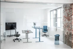 TOPSTAR Sitness Airwork Bureaustoel In hoogte verstelbare armleuning Grijs 110 kg PA30OMT3CX3