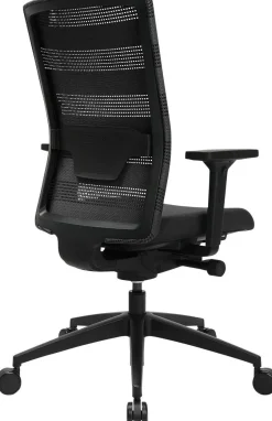 TOPSTAR Sitness Airwork Bureaustoel In hoogte verstelbare armleuning Zwart 110 kg PA30OMT0CX0