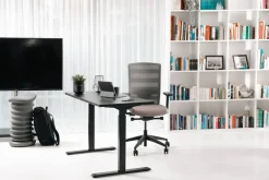 TOPSTAR Sitness Airwork Bureaustoel In hoogte verstelbare armleuning Zwart 110 kg PA30OMT0CX0