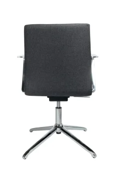 TOPSTAR Sitness Cube Bezoekersstoel Stof Vaste armleuning In hoogte verstelbare zitting Antraciet 110 kg