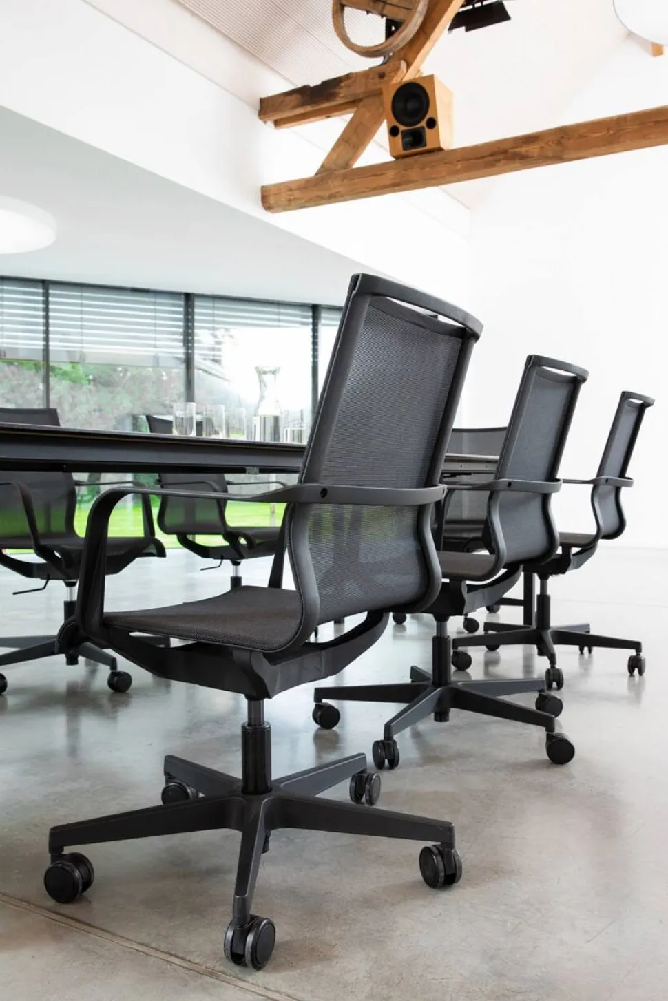 TOPSTAR Sitness Life 40 Bureaustoel Basis mechanisme Mesh Vaste armleuning In hoogte verstelbare zitting Zwart 110 kg