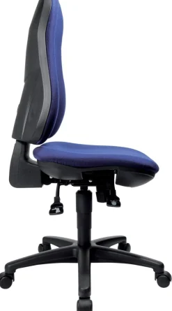 TOPSTAR Support SY Ergonomische stoel Synchroonmechanisme Zonder armleuning In hoogte verstelbare zitting Blauw 110 kg