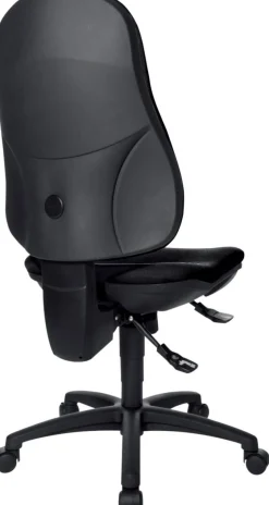 TOPSTAR Support SY Ergonomische stoel Synchroonmechanisme Zonder armleuning In hoogte verstelbare zitting Zwart 110 kg