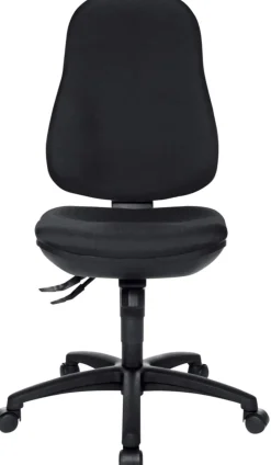 TOPSTAR Support SY Ergonomische stoel Synchroonmechanisme Zonder armleuning In hoogte verstelbare zitting Zwart 110 kg