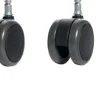 TOPSTAR Wielen voor harde vloeren 6990-7 Zwart 5 Stuks