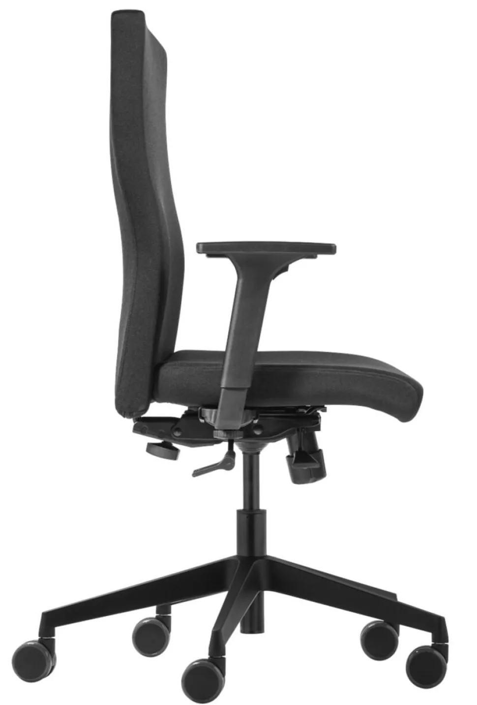 Trendoffice Comfort Bureaustoel Synchroonmechanisme Stof 2D armleuning Zwart 125 kg SC 9248 NL6
