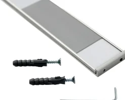Ultradex Deurbord Met schroeven Aluminium 18 x 3,6 cm 314577