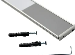 Ultradex Deurbord Met schroeven Aluminium 18 x 3,6 cm 314577