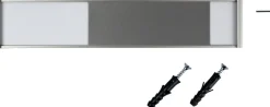 Ultradex Deurbord Met schroeven Aluminium 18 x 3,6 cm 314577
