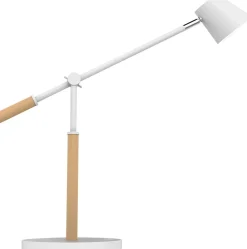 Unilux Bureaulamp Vicky Bruin, wit
