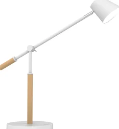 Unilux Bureaulamp Vicky Bruin, wit