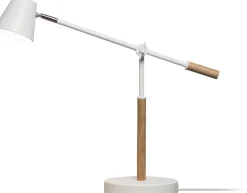 Unilux Bureaulamp Vicky Bruin, wit