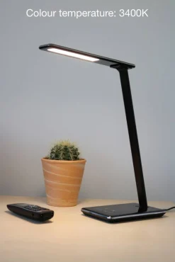 Unilux Linka Vrijstaand Bureaulamp LED Zwart 250 x 160 x 350 mm
