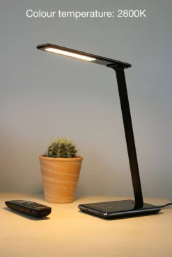Unilux Linka Vrijstaand Bureaulamp LED Zwart 250 x 160 x 350 mm