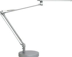 Unilux Mambo Vrijstaand Bureaulamp LED Zilver 280 x 190 x 600 mm