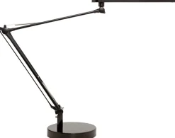 Unilux Mamboled Vrijstaand Bureaulamp LED Zwart 280 x 190 x 600 mm