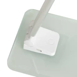 Unilux Popy Vrijstaand Bureaulamp LED Wit, Zilver USB 300 x 120 x 350 mm