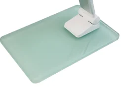 Unilux Popy Vrijstaand Bureaulamp LED Wit, Zilver USB 300 x 120 x 350 mm