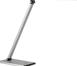 Unilux Terra Vrijstaand Bureaulamp LED Zilver, zwart 300 x 120 x 400 mm