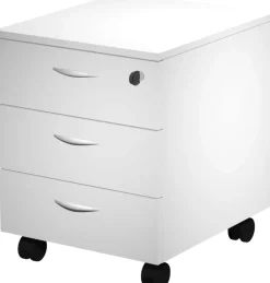Viking Basic Ladeblok 3 Lades Afsluitbaar 410 x 500 x 522 mm Wit