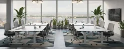 Viking Practic Klaptafel Zilver 1,600 x 800 x 741 mm met wielen