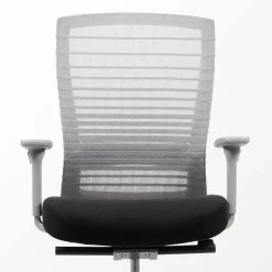 Viking Realspace Florence Ergonomische stoel Synchroonmechanisme Mesh, stof In hoogte verstelbare armleuning In hoogte verstelbare zitting Grijs, zwart 110 kg