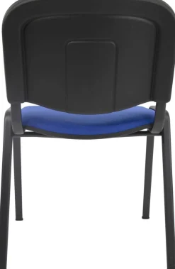 Viking Realspace ISO Bezoekersstoel Blauw 120 kg D5S/IB 530 x 540 x 800 mm 4 Stuks