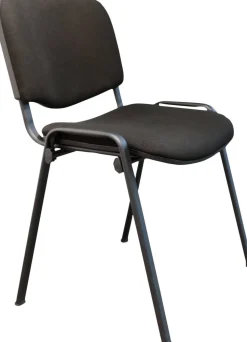 Viking Realspace ISO Bezoekersstoel Zwart 120 kg 530 x 540 x 800 mm