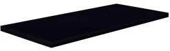 Viking Realspace Kastplank 1 Plank Staal 1,200 x 420 x 10 mm Zwart