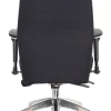 Viking Realspace London Directiestoel Synchroonmechanisme Stof 2D armleuning In hoogte verstelbare zitting Zwart 110 kg 650 mm