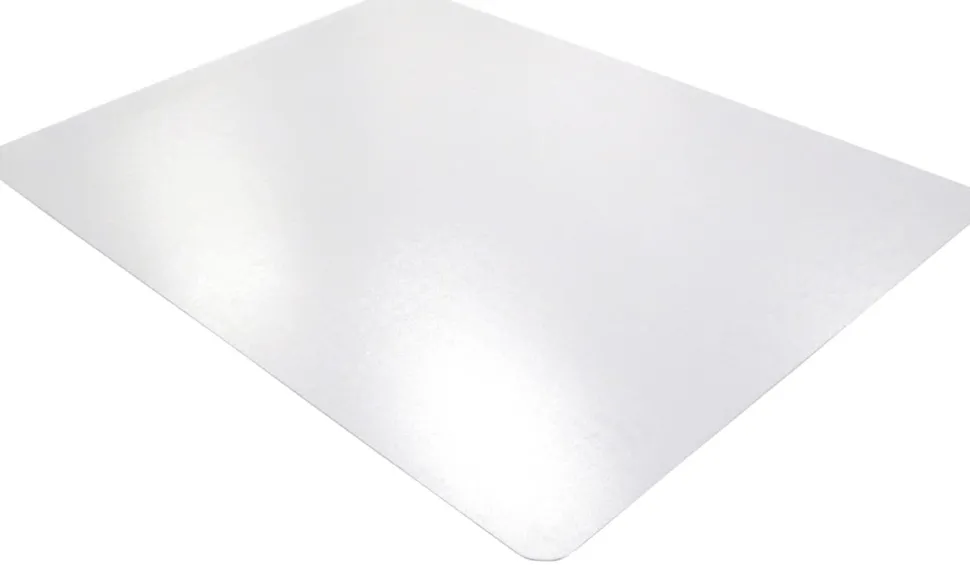 Viking Realspace Premium Stoelmat PC (Polycarbonaat) Rechthoekig Transparant 120 x 90 cm Harde vloer