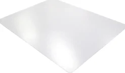 Viking Realspace Standard Stoelmat Ftalaatvrije PVC Rechthoekig Transparant 120 x 90 cm Harde vloer