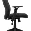 Viking Realspace Stanley Bureaustoel Kniekanteling Stof In hoogte verstelbare armleuning In hoogte verstelbare zitting Zwart 110 kg 675 x 680 x 1,075 mm
