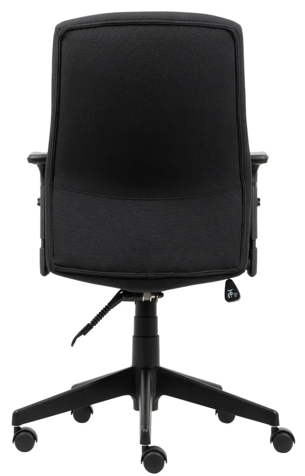Viking Realspace Stanley Bureaustoel Kniekanteling Stof In hoogte verstelbare armleuning In hoogte verstelbare zitting Zwart 110 kg 675 x 680 x 1,075 mm