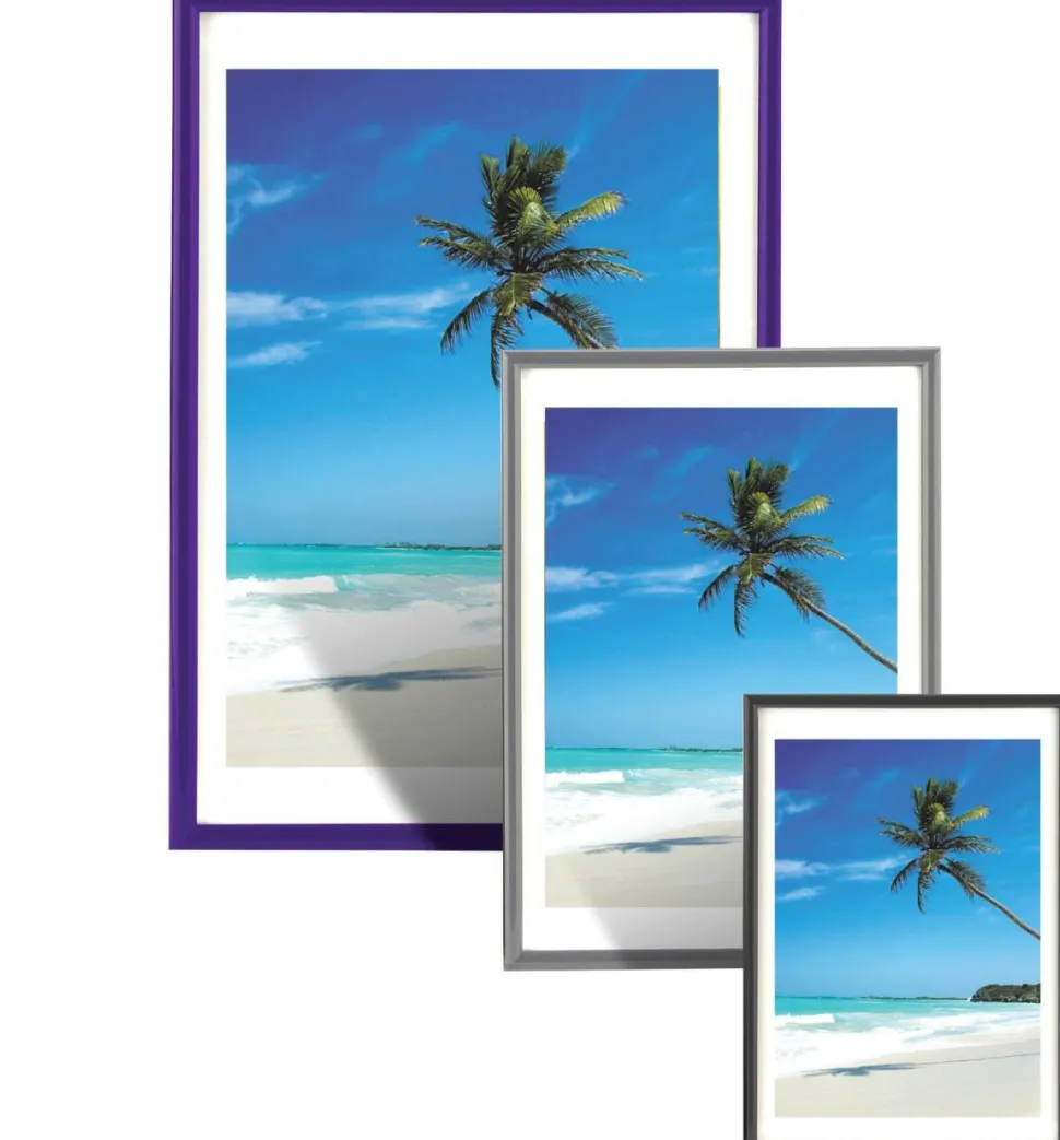 Viking Speciaal Fotolijst Grijs Aluminium 3610179 70 (B) x 50 (H) cm 978910 2 Stuks