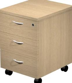 Viking Start Ladeblok 3 Lades Afsluitbaar 430 x 520 x 595 mm Eiken