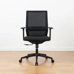 Viking Vega Bureaustoel Basismechanisme 3D armleuning In hoogte verstelbare zitting Zwart 110 kg CH-240B-WB 675 x 570 x 1.065 mm
