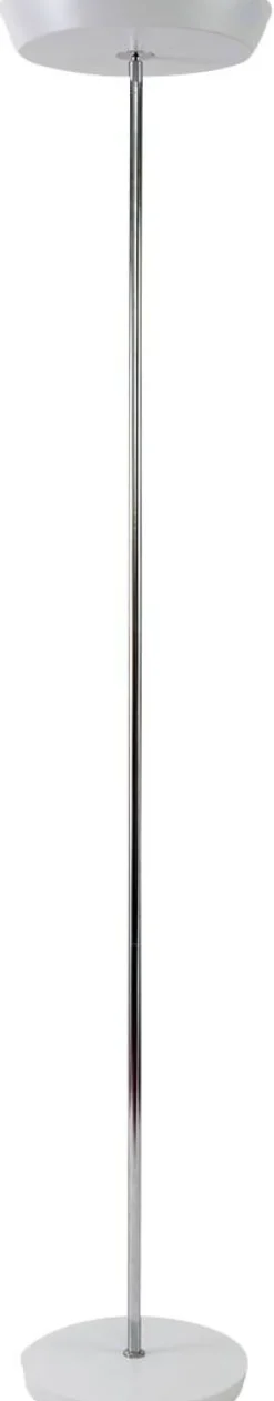 Vloerlamp Alba 24 W Wit Chroom