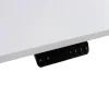 VLXK65 Elektrisch hoogteverstelbaar Zit-sta-bureau Wit C-Voet 1,800 (B) x 800 (D) x 1,295 (H) mm Spaanplaat, Staal