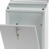 V-PART Toledon Brievenbus Wit Gegalvaniseerd staal 27 x 12 x 40 cm